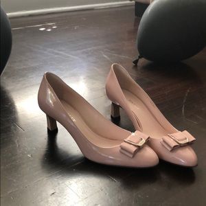 BALLY LEATHER PUMP HEEL